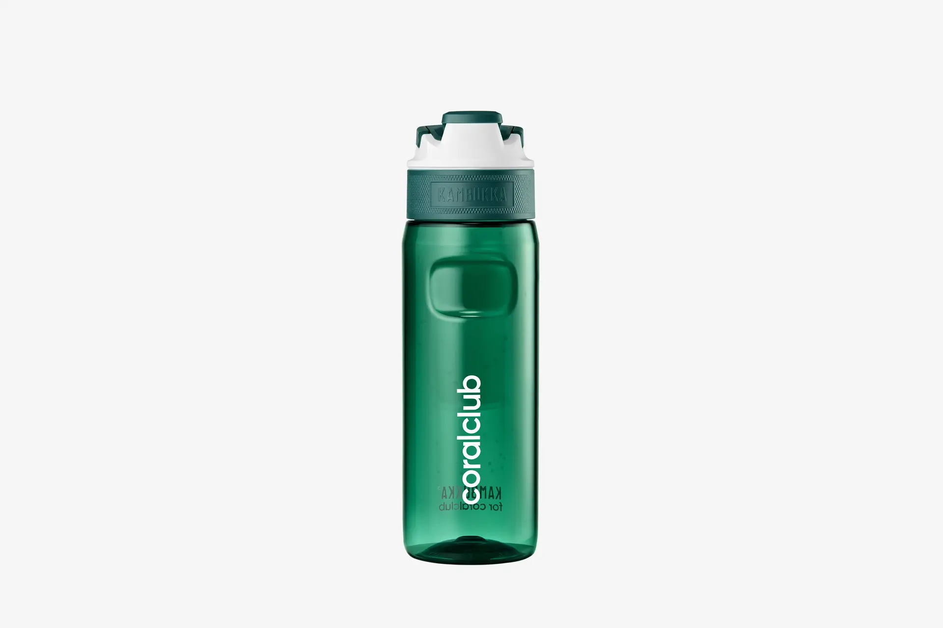 Sticlă din plastic Kambuka, verde mineral