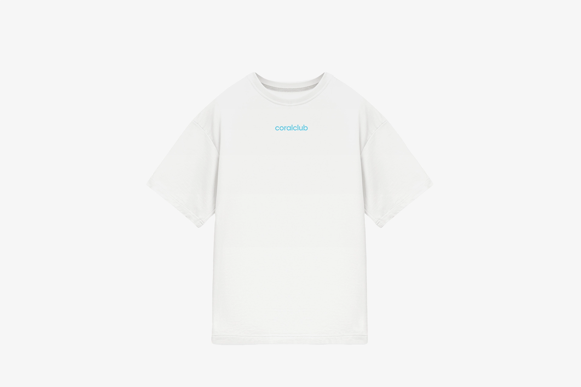 Tricou oversize, crem