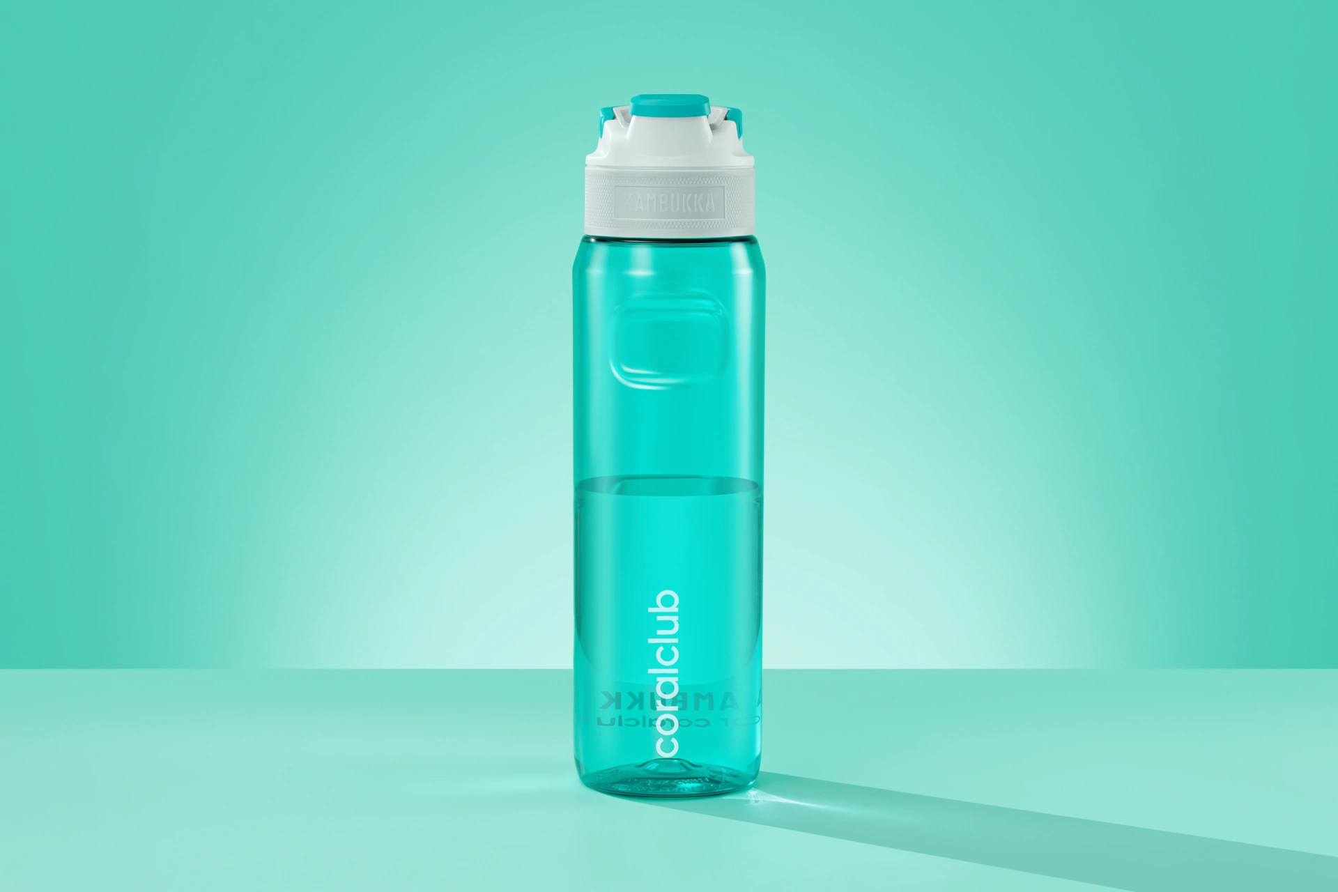 Sticlă din plastic Kambukka Elton 1000 AQUA