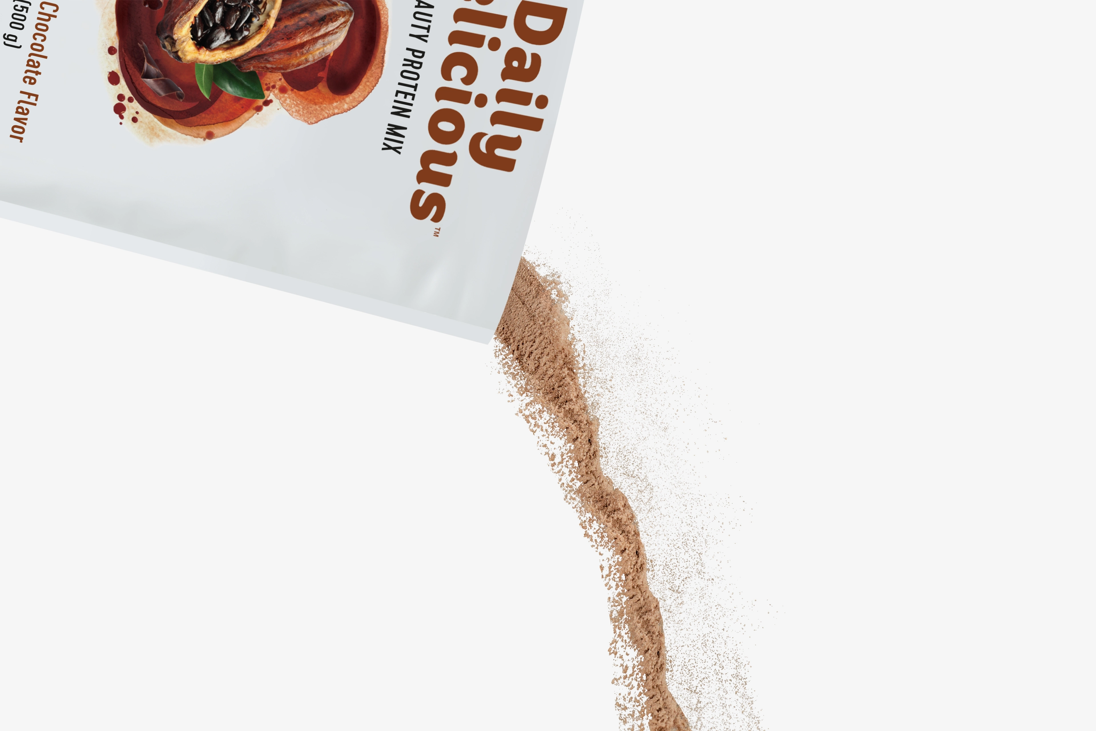 Daily Delicious Beauty Shake cu aromă de ciocolată